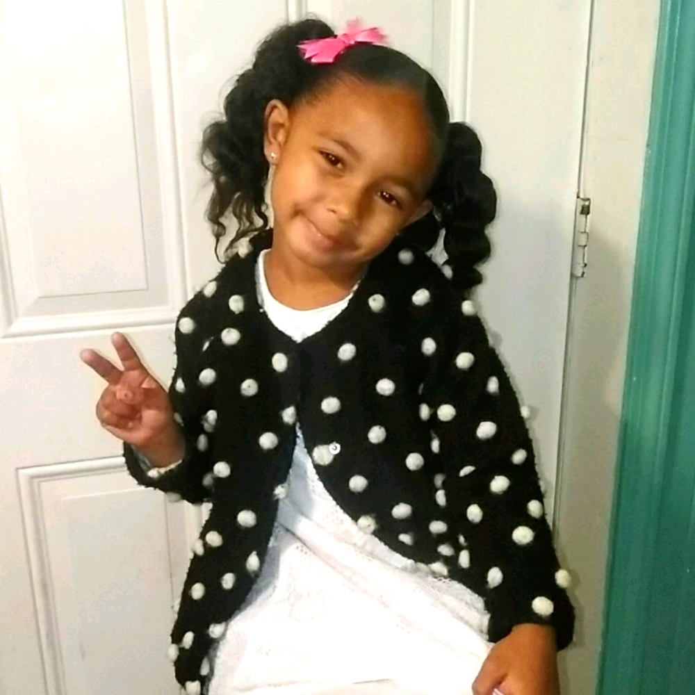 Polka dot coat